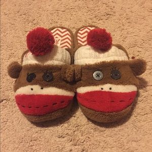 Nick and Nora Monkey Slippers